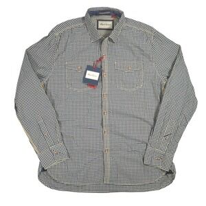 Robert Graham Catch Surf Gingham Check Shirt Mens XL Tailored Fit Blue‎ Yellow